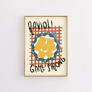Italian Pasta Illustration – Kitchen Wall Art