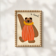 Friendly Bear – Nursery & kids wall art