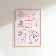Weekend Booked – Bookish Wall Art