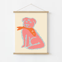 Funny Pop Animal Print - Bold Coastal Poster, Coastal Wall Decor