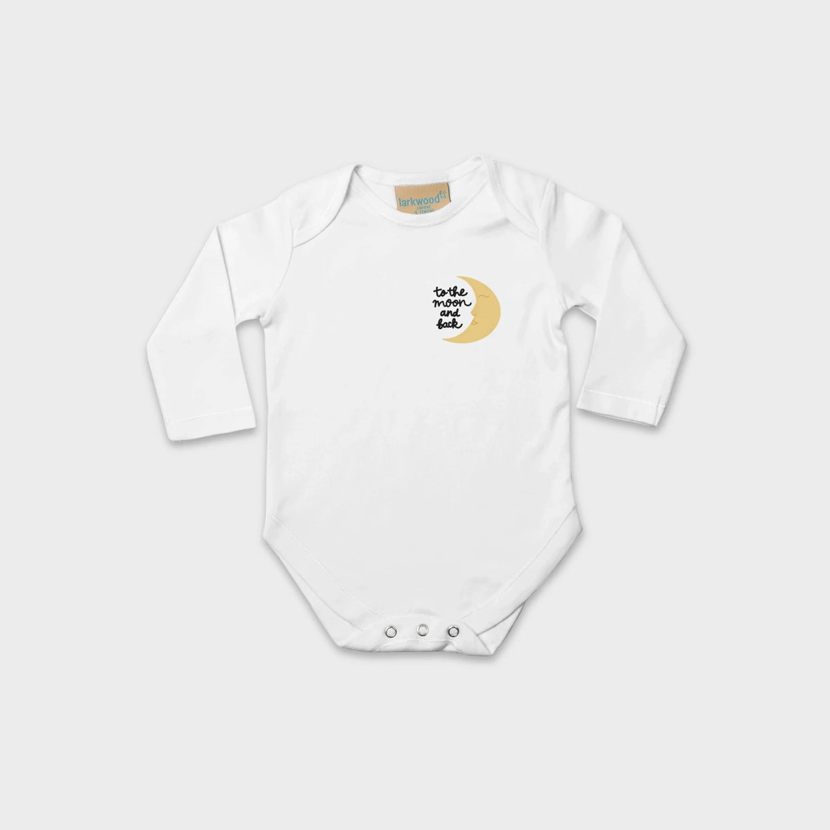 To The Moon and Back – Baby Long Sleeve Bodysuit