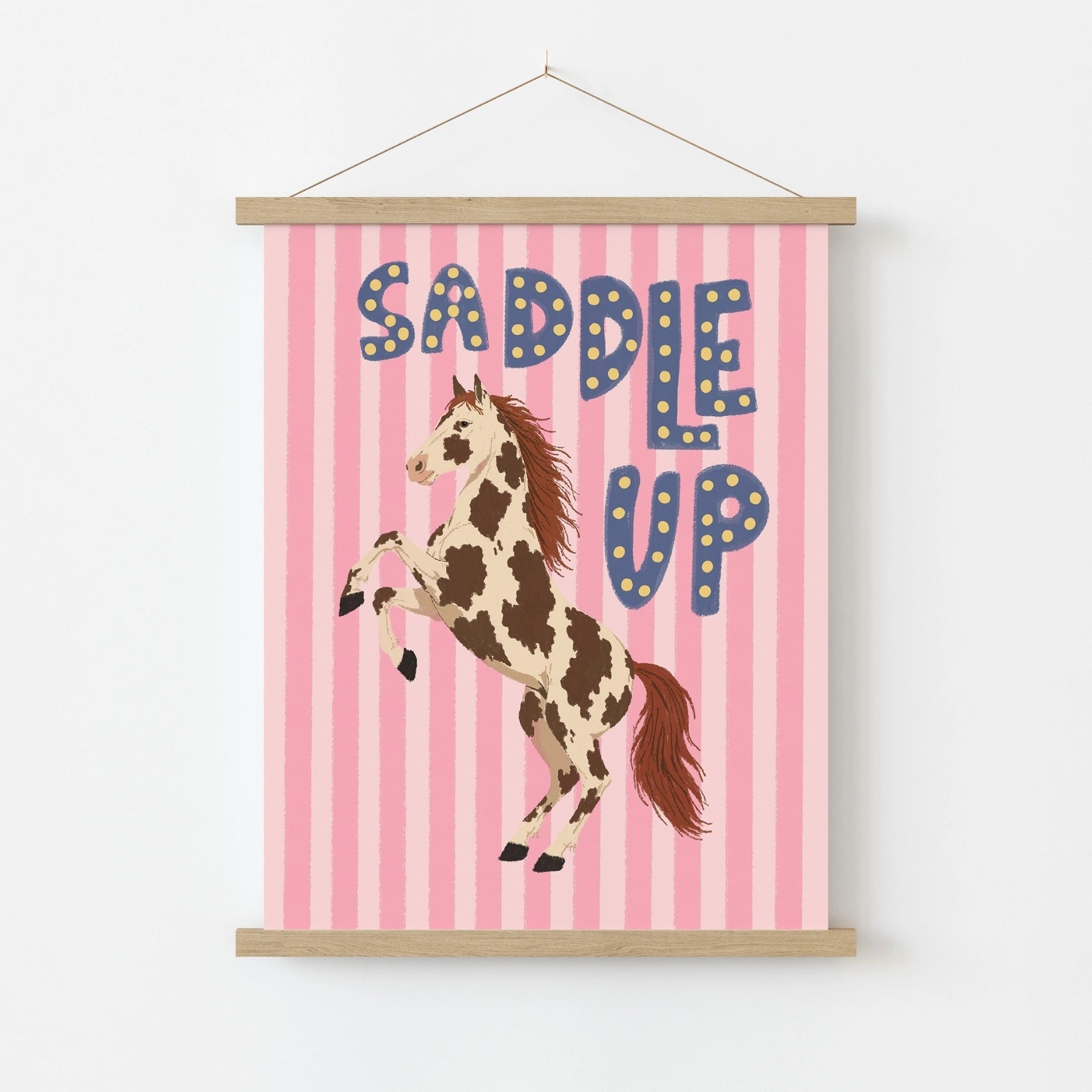 Saddle Up Horse Wall Art