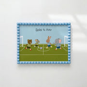 Born To Play Soccer – Nursery & kids wall art