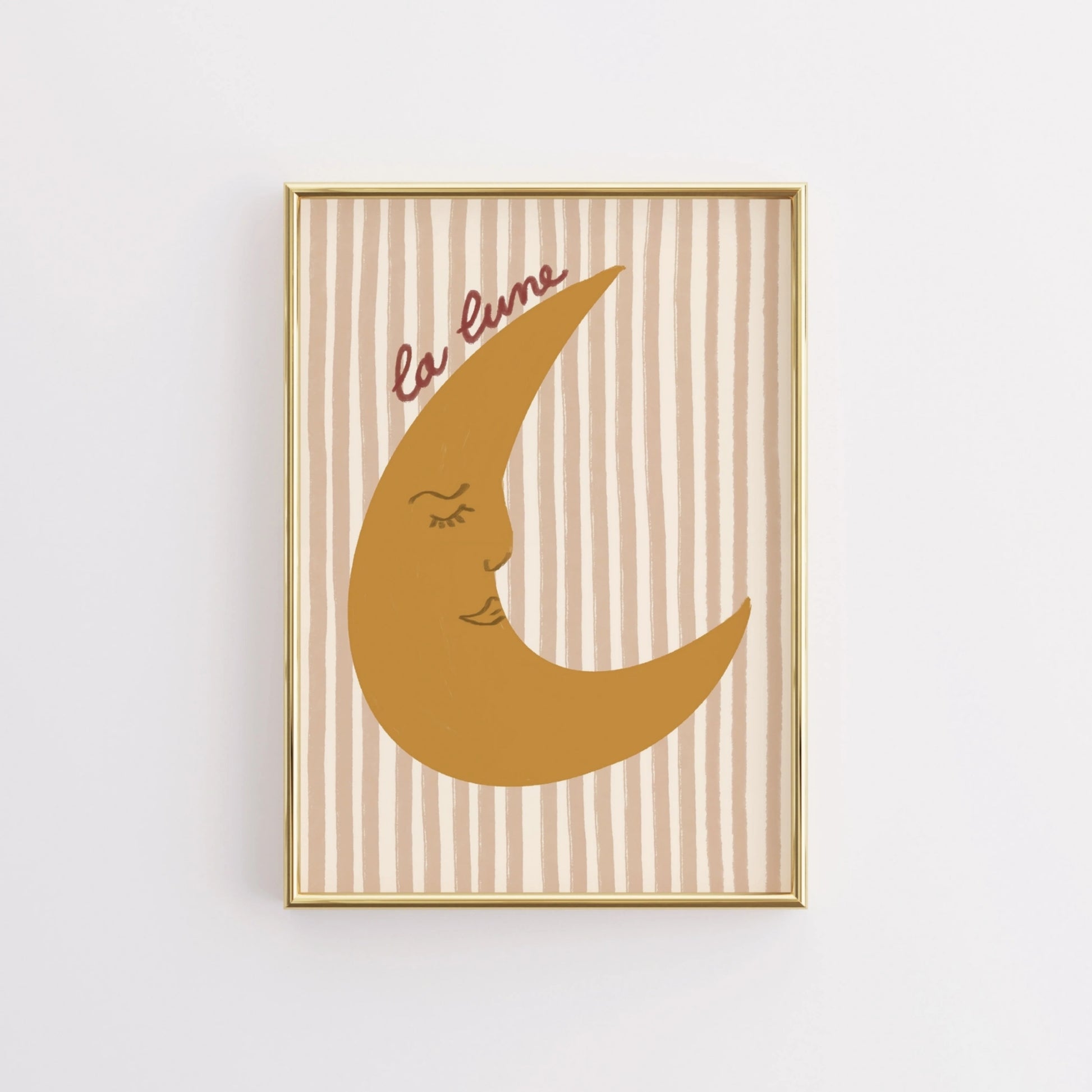 La Lune Nursery Print
