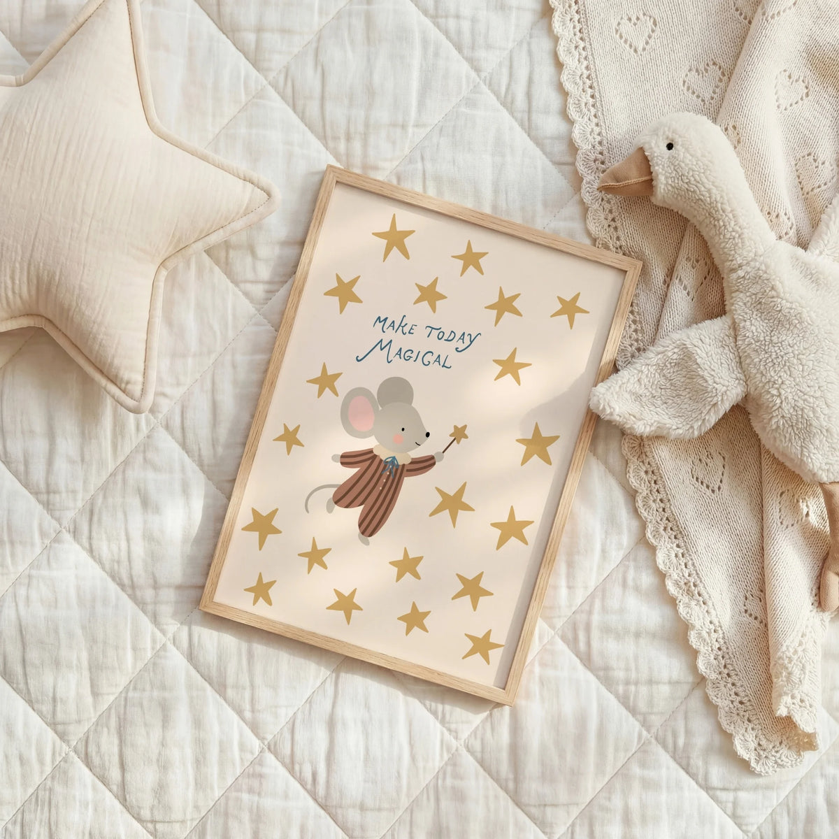 Make Today Magical Mouse – Nursery & Kids Wall Art