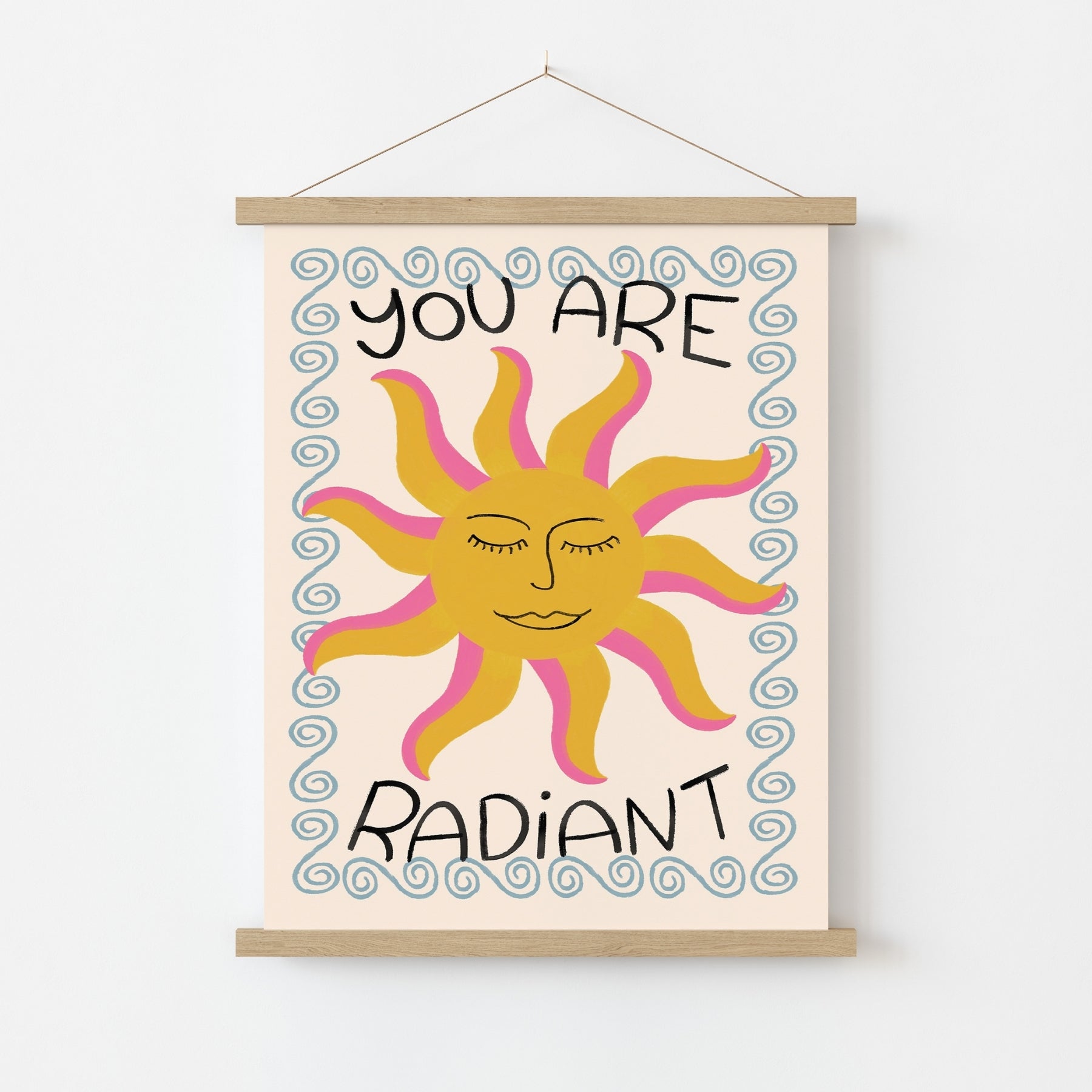 Trendy Sun Quote Print