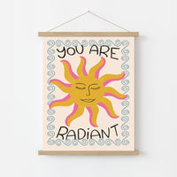Trendy Sun Quote Print