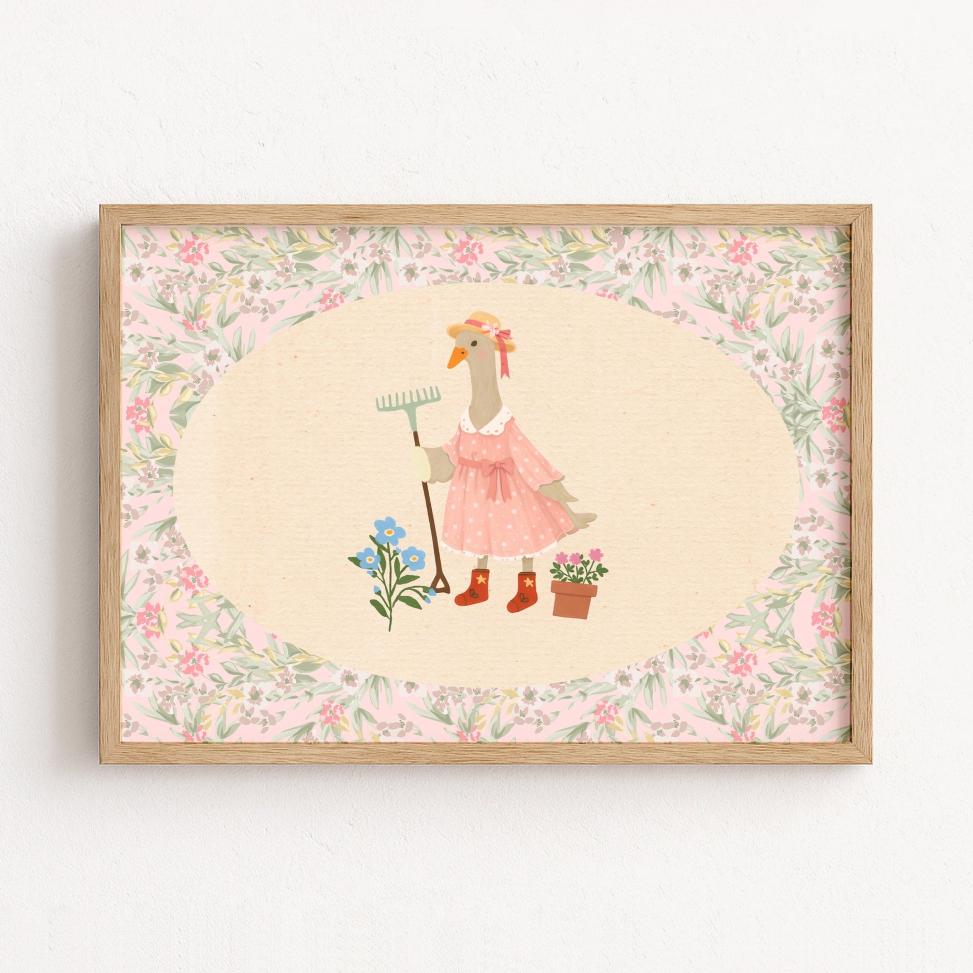 Arte de Pared de Animales de Cuento