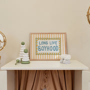 Long Live Boyhood – Nursery & kids wall art