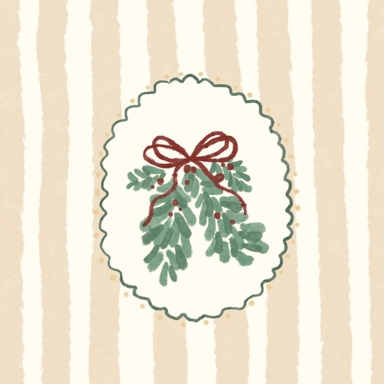 Christmas Greenery Wall Art