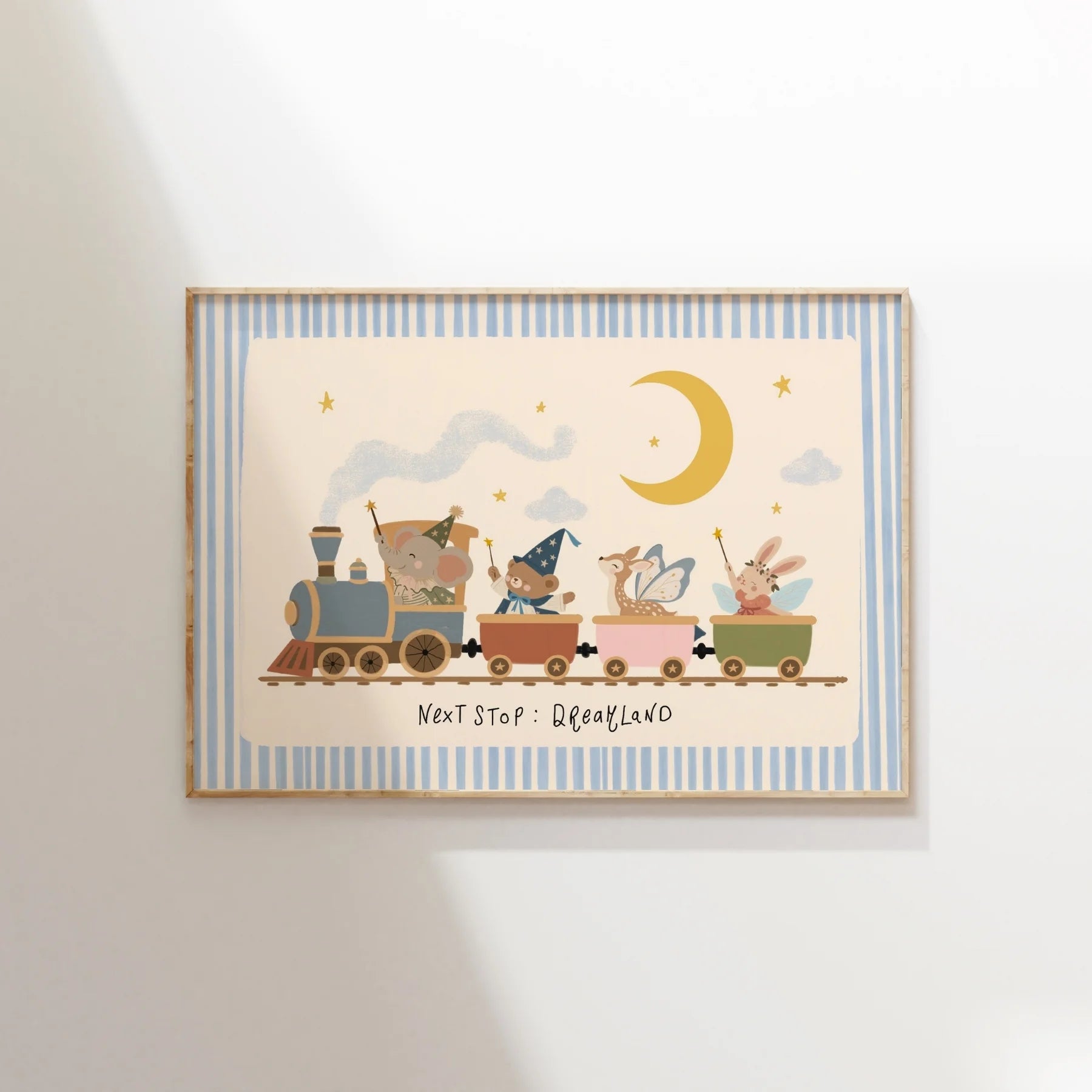 Next Stop Dreamland – Nursery & Kids Wall Art