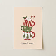 Cups of Cheer – Juleplakat