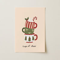 Cups of Cheer – Juleplakat