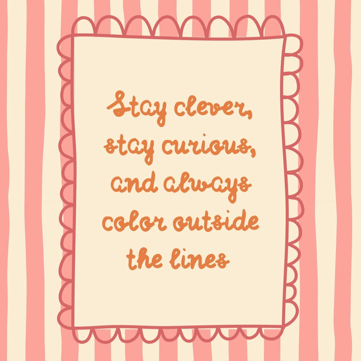 Décoration de chambre d'enfant avec citation