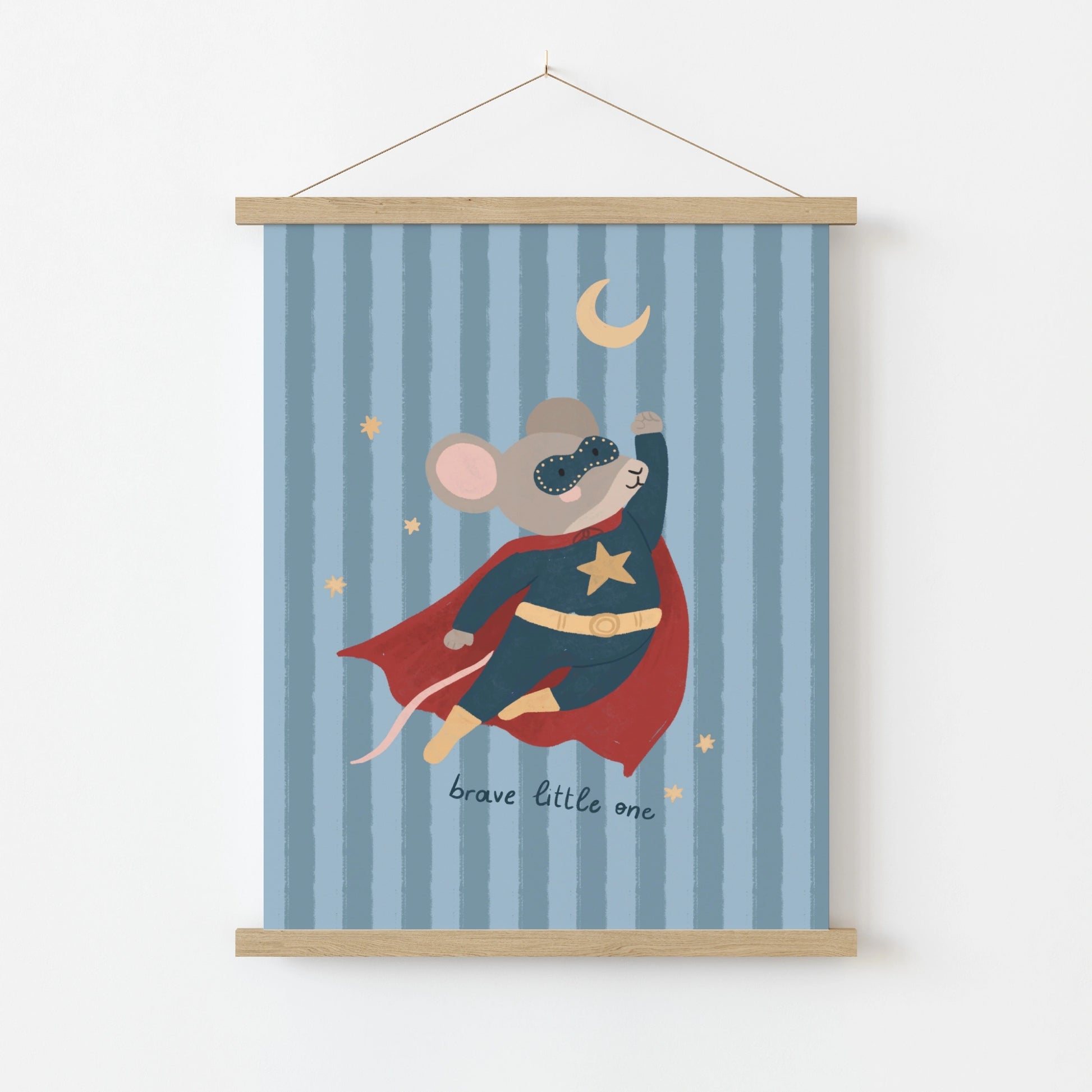 Superhero Nursery Wall Art