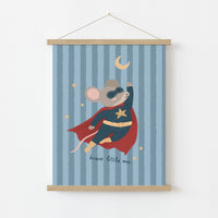 Superhero Nursery Wall Art