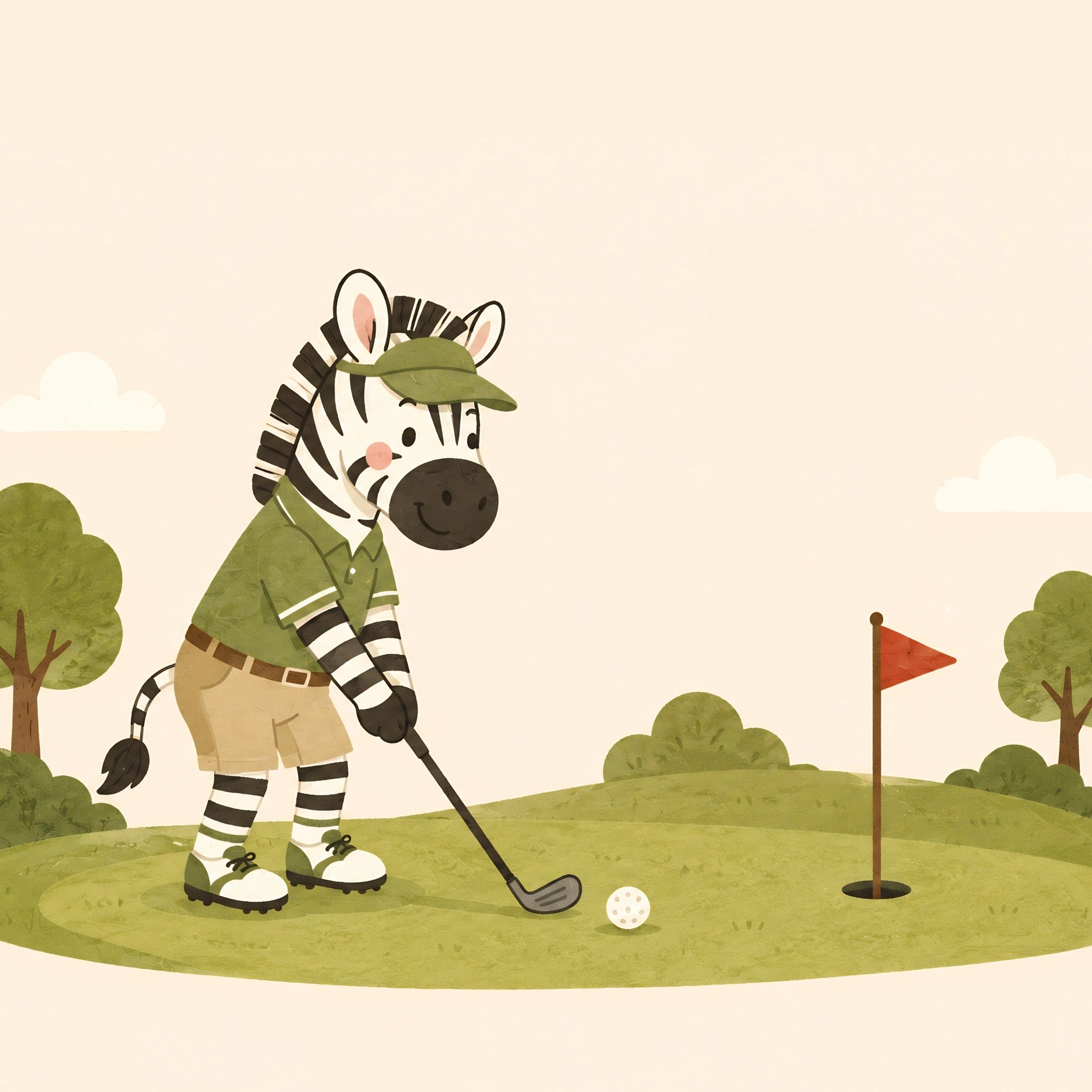 Golf Kids Room Decor