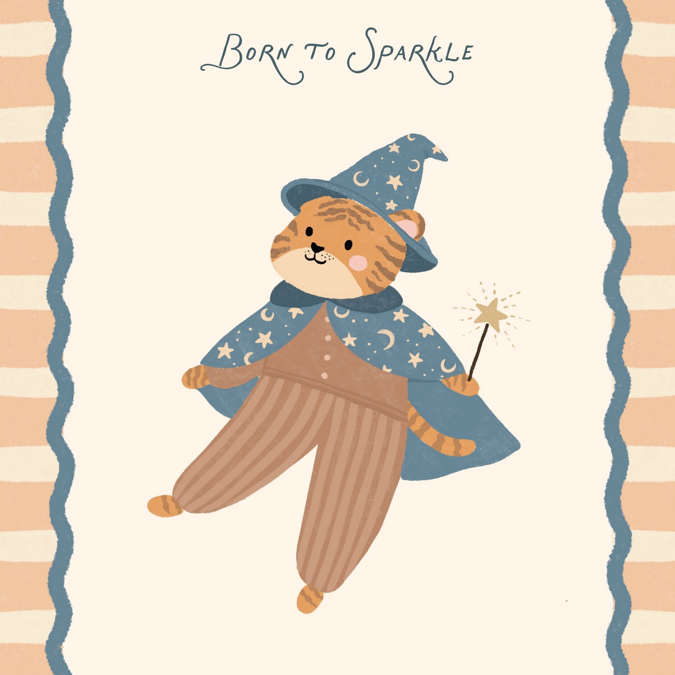 Stampa con animale mago