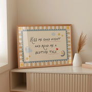 Kiss Me Good Night – Nursery & kids wall art