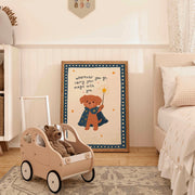 Carry Your Magic Puppy – Nursery & kids wall art
