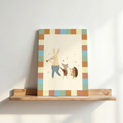 Woodland Band – Nursery & Kids Canvas Wall Art