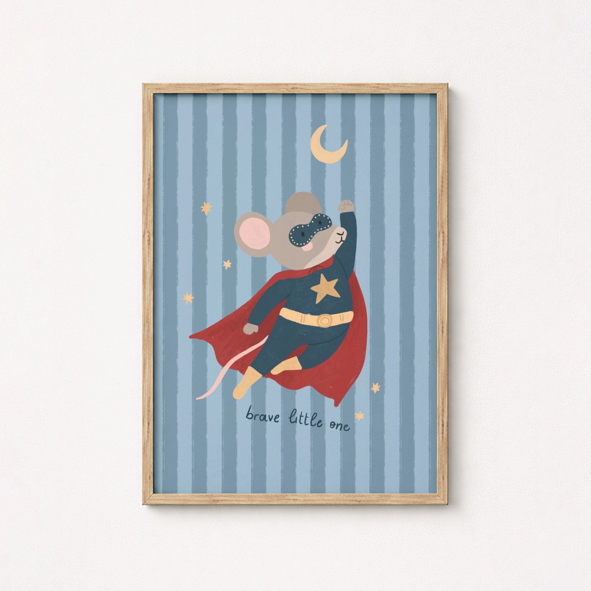 Superhero Nursery Wall Art
