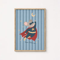 Superhero Nursery Wall Art