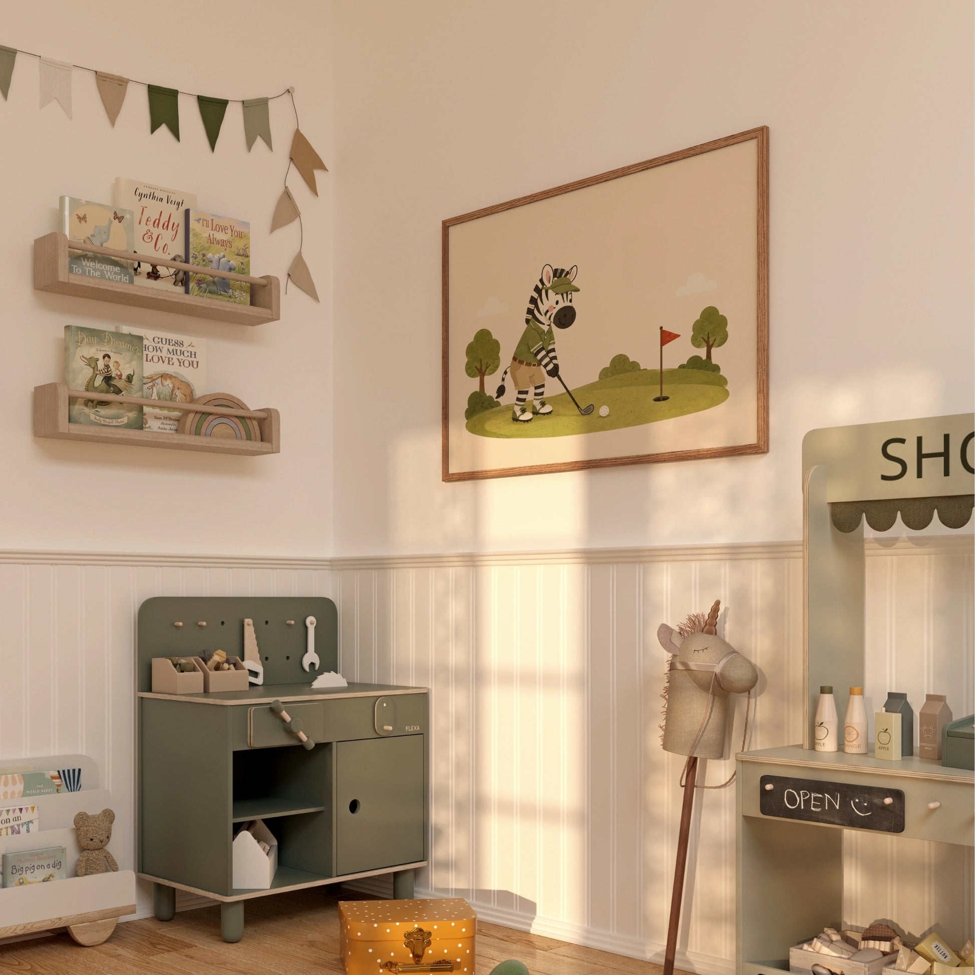 Golf Kids Room Decor