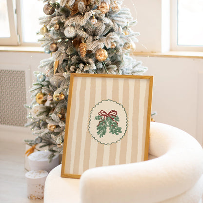 Christmas Greenery Wall Art