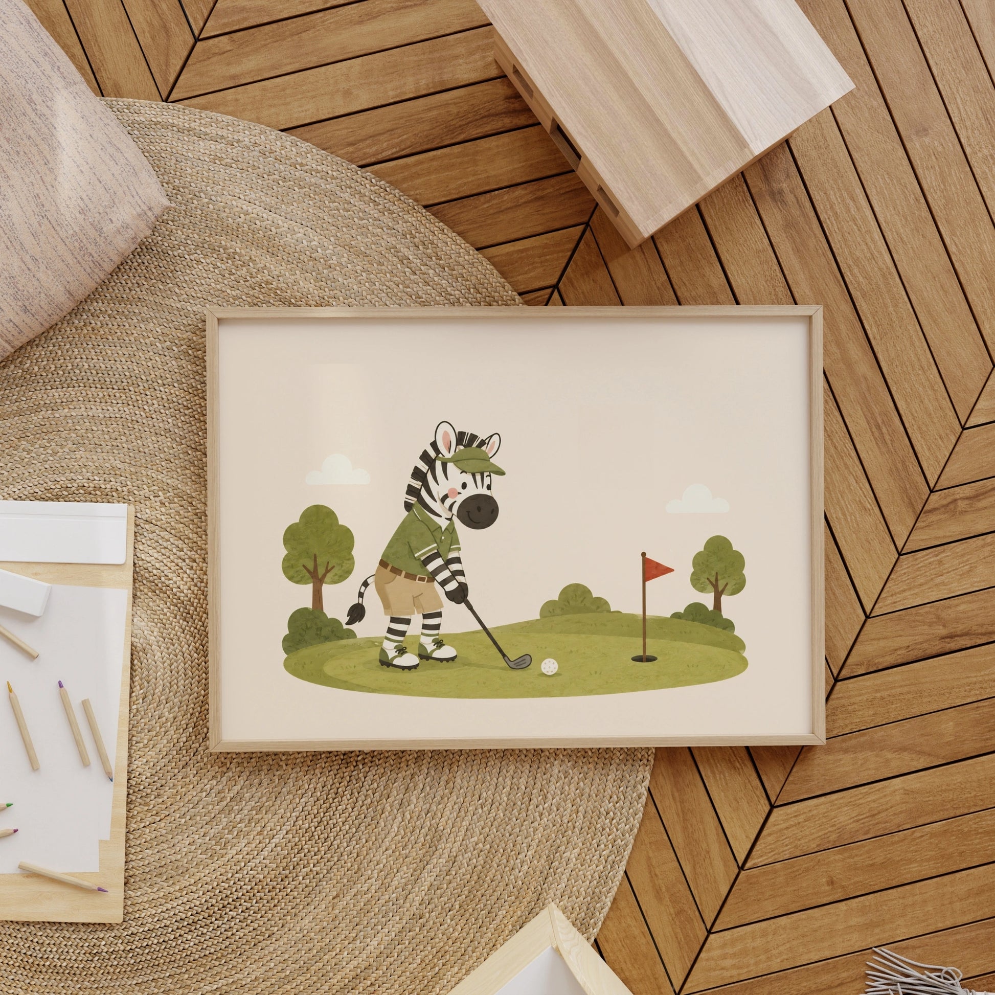 Golf Kids Room Decor