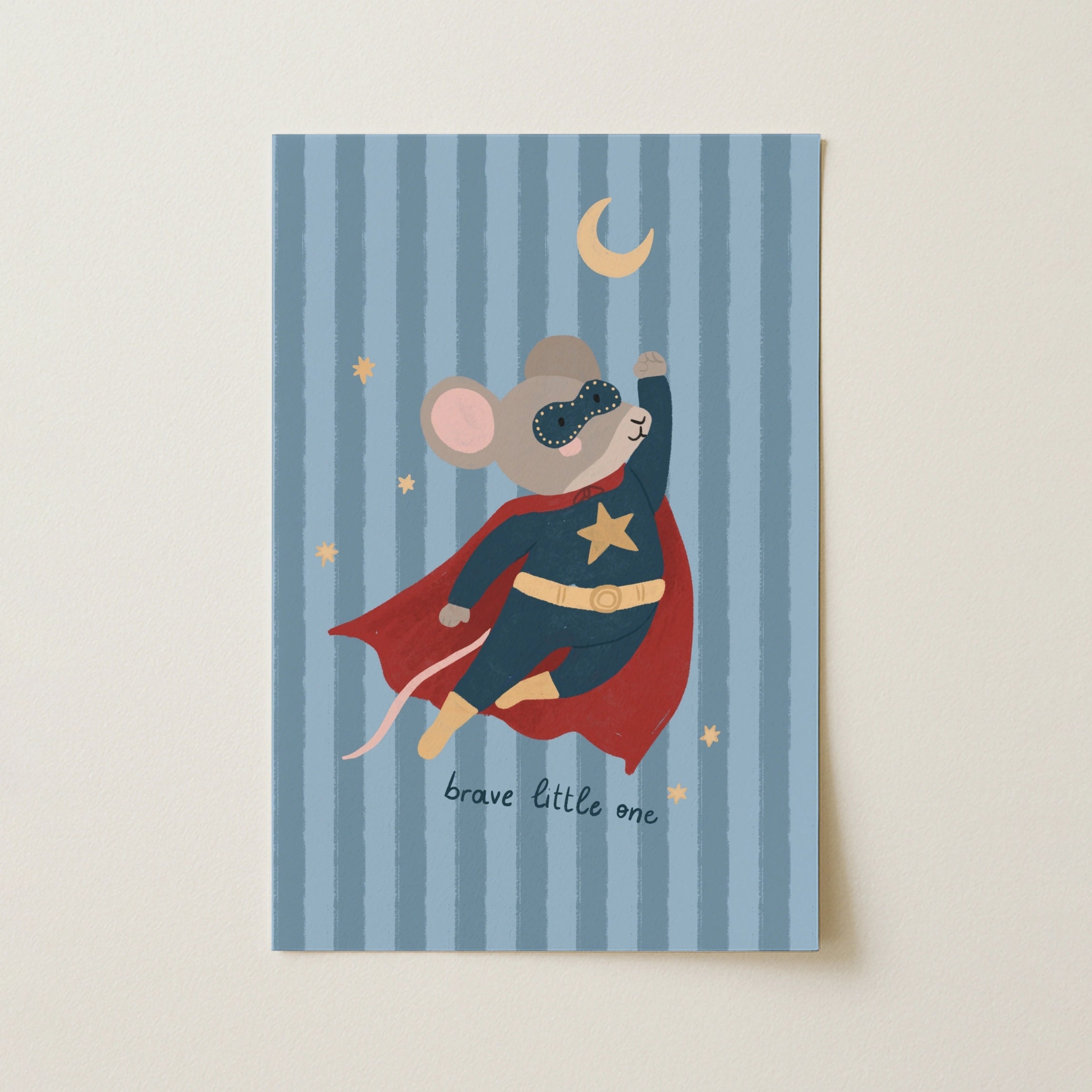 Superhero Nursery Wall Art