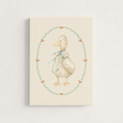 Curly Duck – Nursery & Kids Canvas Wall Art