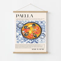 Paella Wall Art – Spanish Kitchen Decor, Kitchen Wall Decor