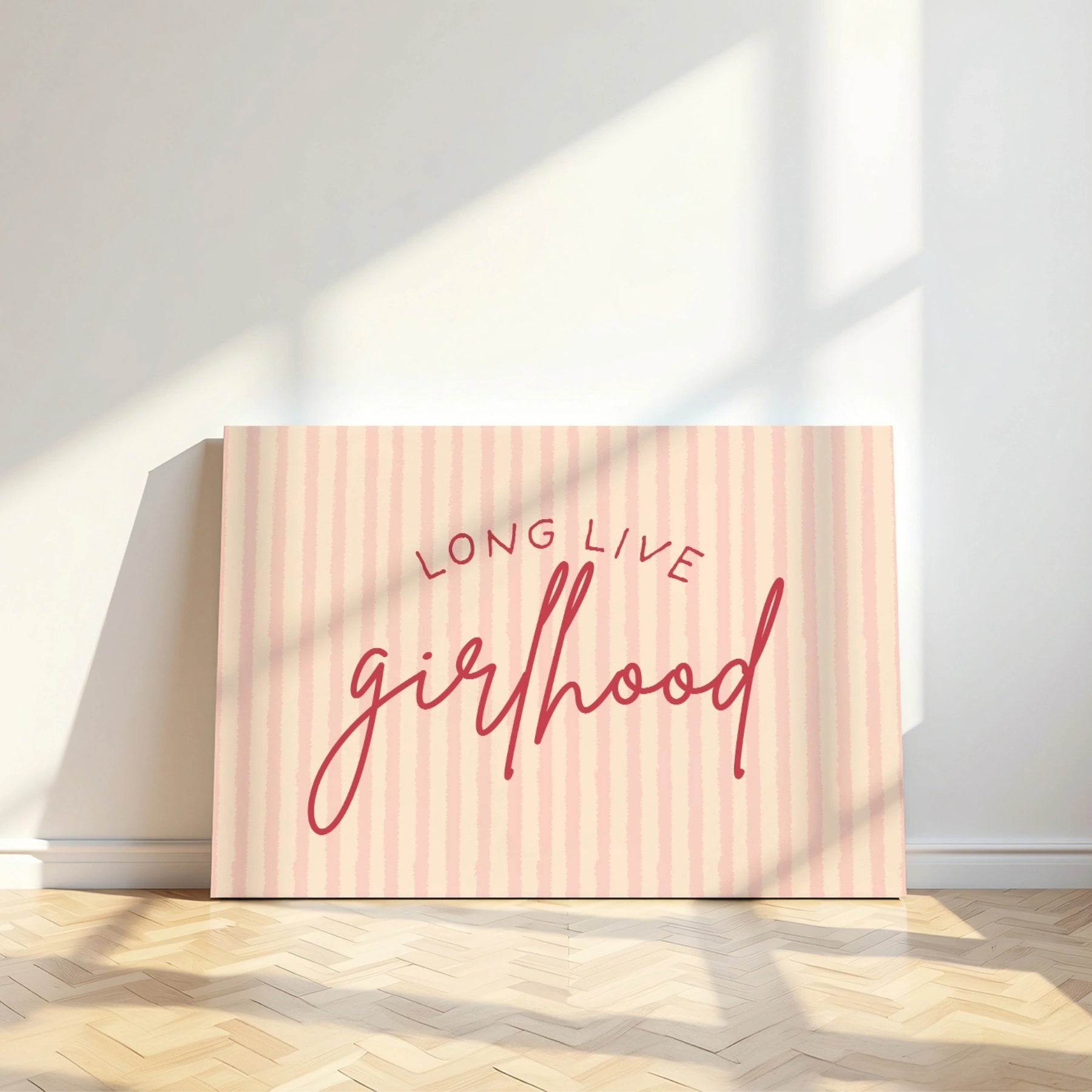 Long Live Girlhood Canvas Print