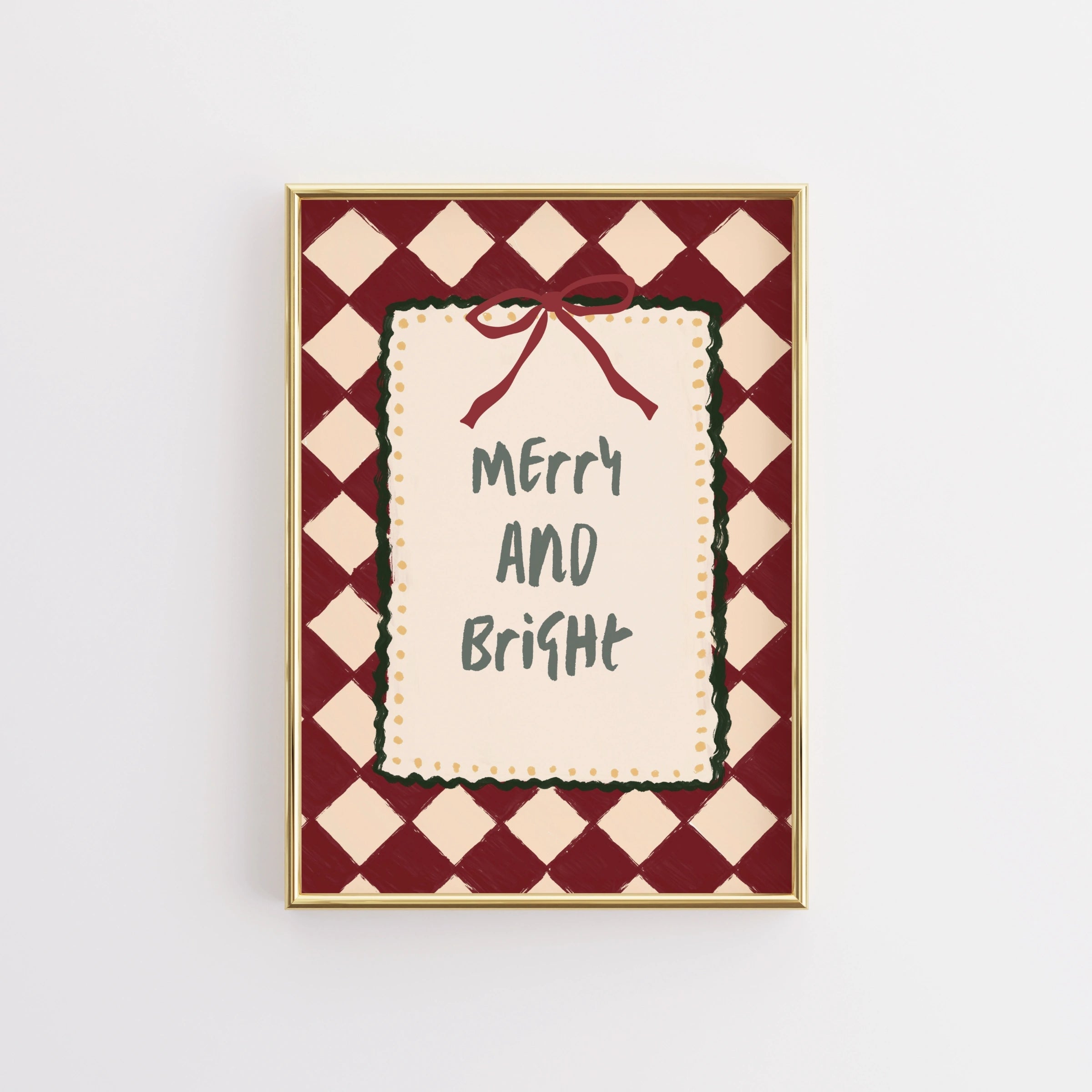 Cozy Festive Typography Decor