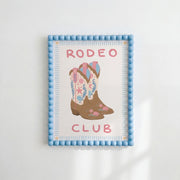 Coastal Cowgirl Boots - Poster costiero