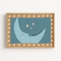 Bonne Nuit Moon Print