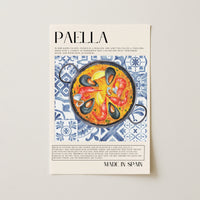 Paella Wall Art – Spanish Kitchen Decor, Kitchen Wall Decor