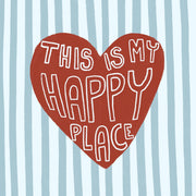 Happy Place Heart – Nursery & kids wall art