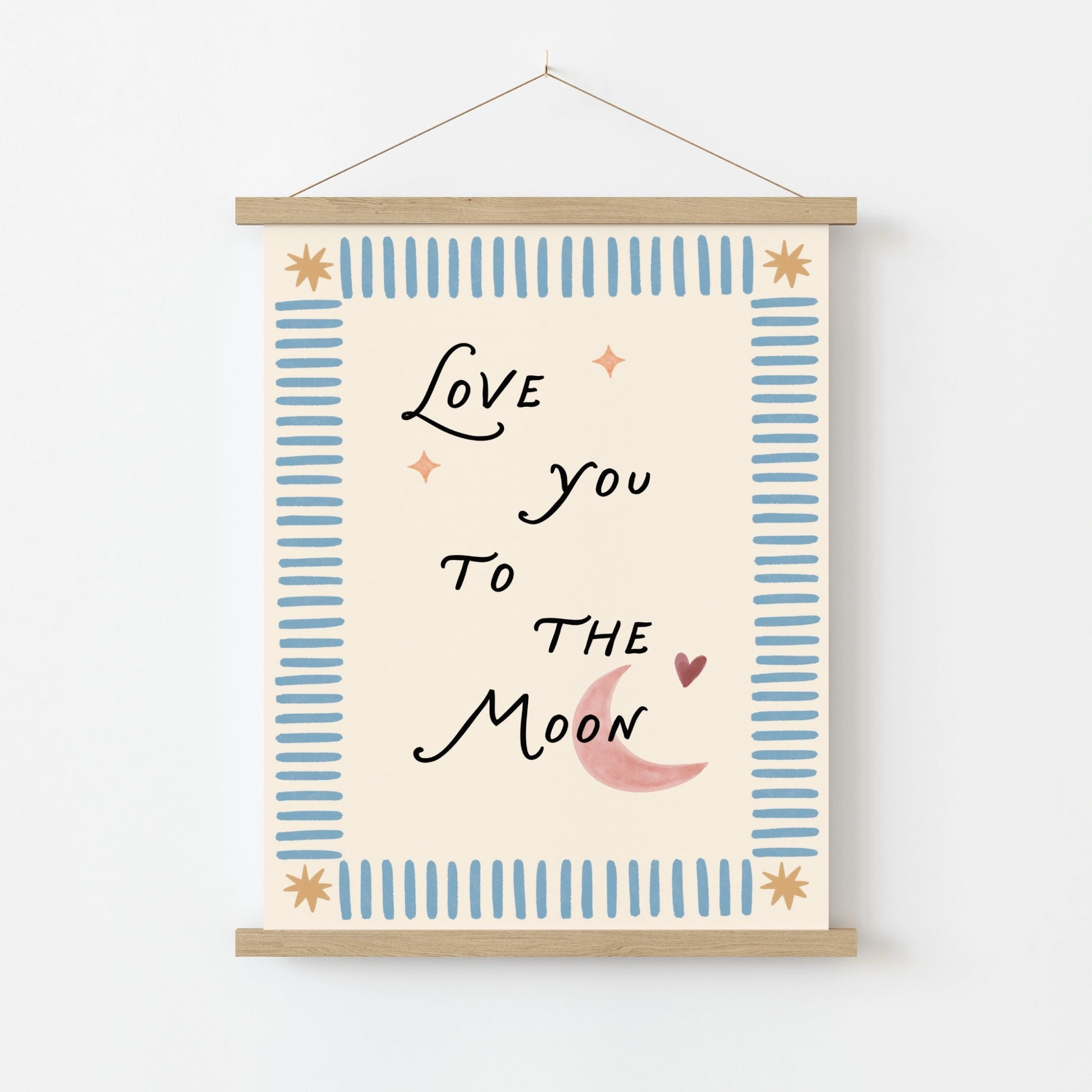 Neutral Nursery Quote Art