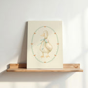 Curly Duck – Nursery & Kids Canvas Wall Art