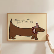 Dachshund Circus – Nursery & kids wall art