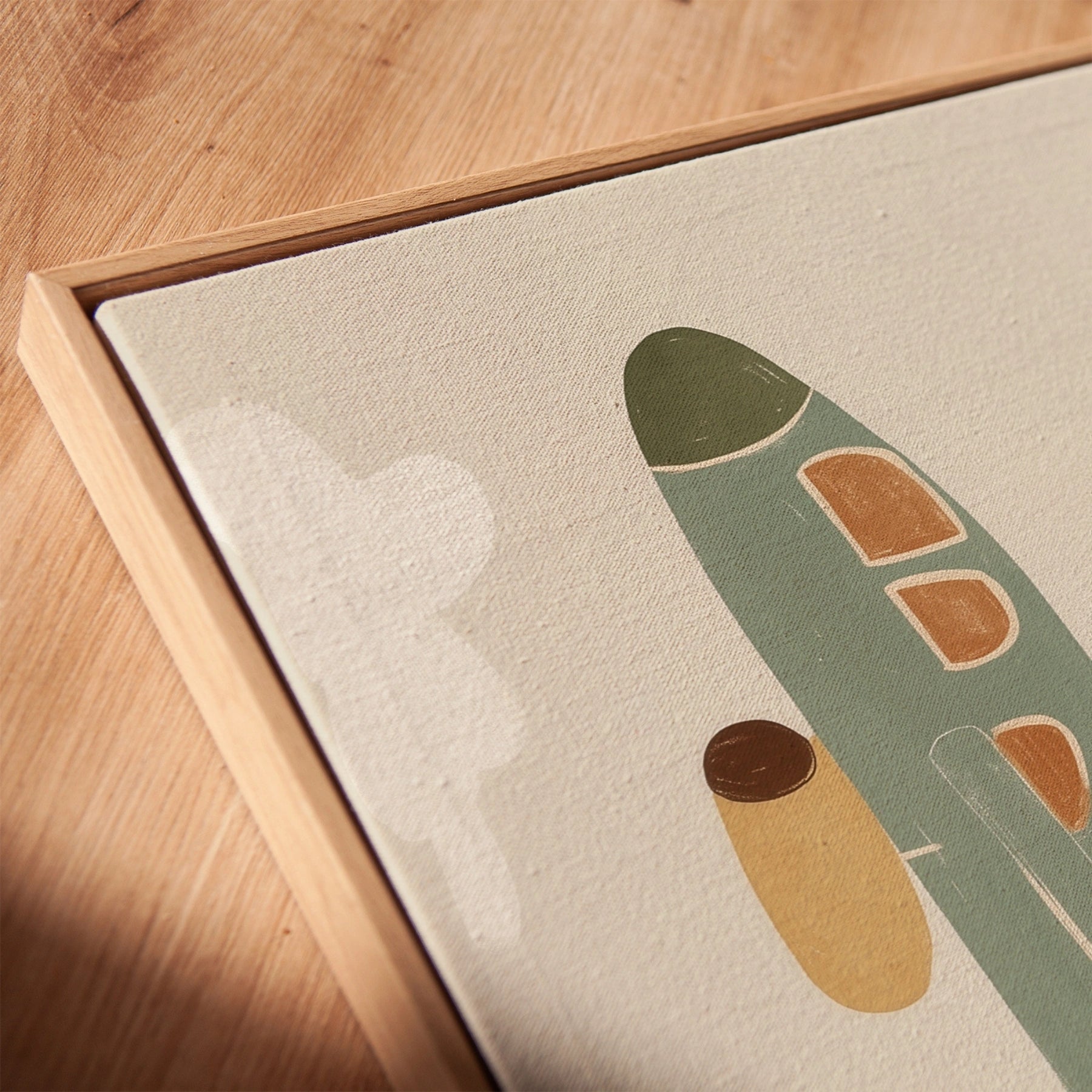 Pilot Dog Nursery Canvas Print