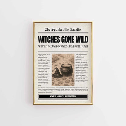 Witches Gone Wild Print – Funny Halloween