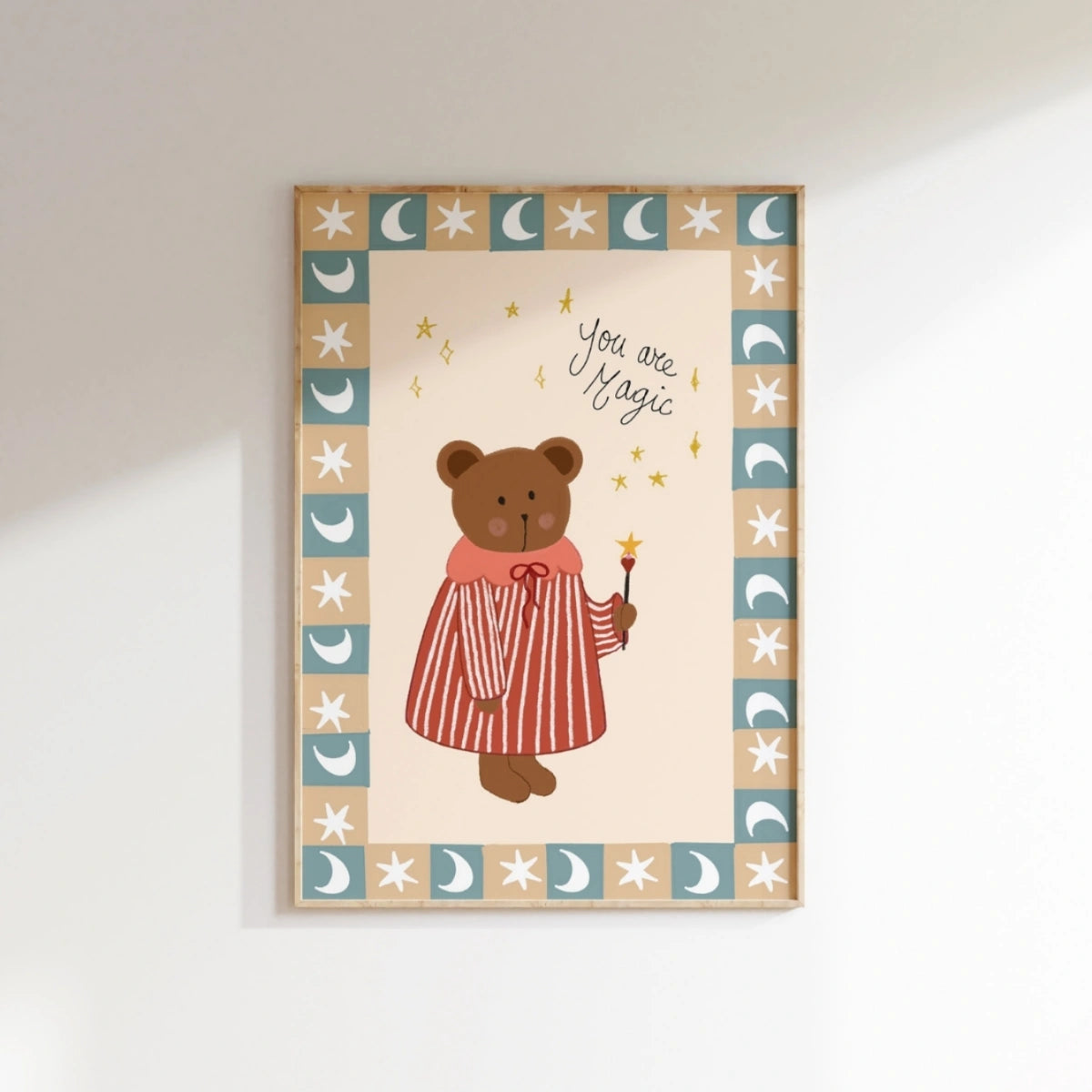 You Are Magic Nursery Wall Art, Christian Nursery Decor