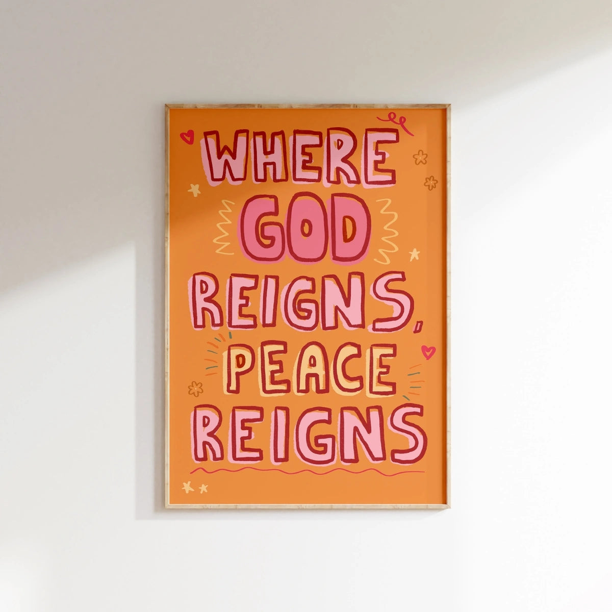 Encouraging Faith Decor, Christian Wall Decor