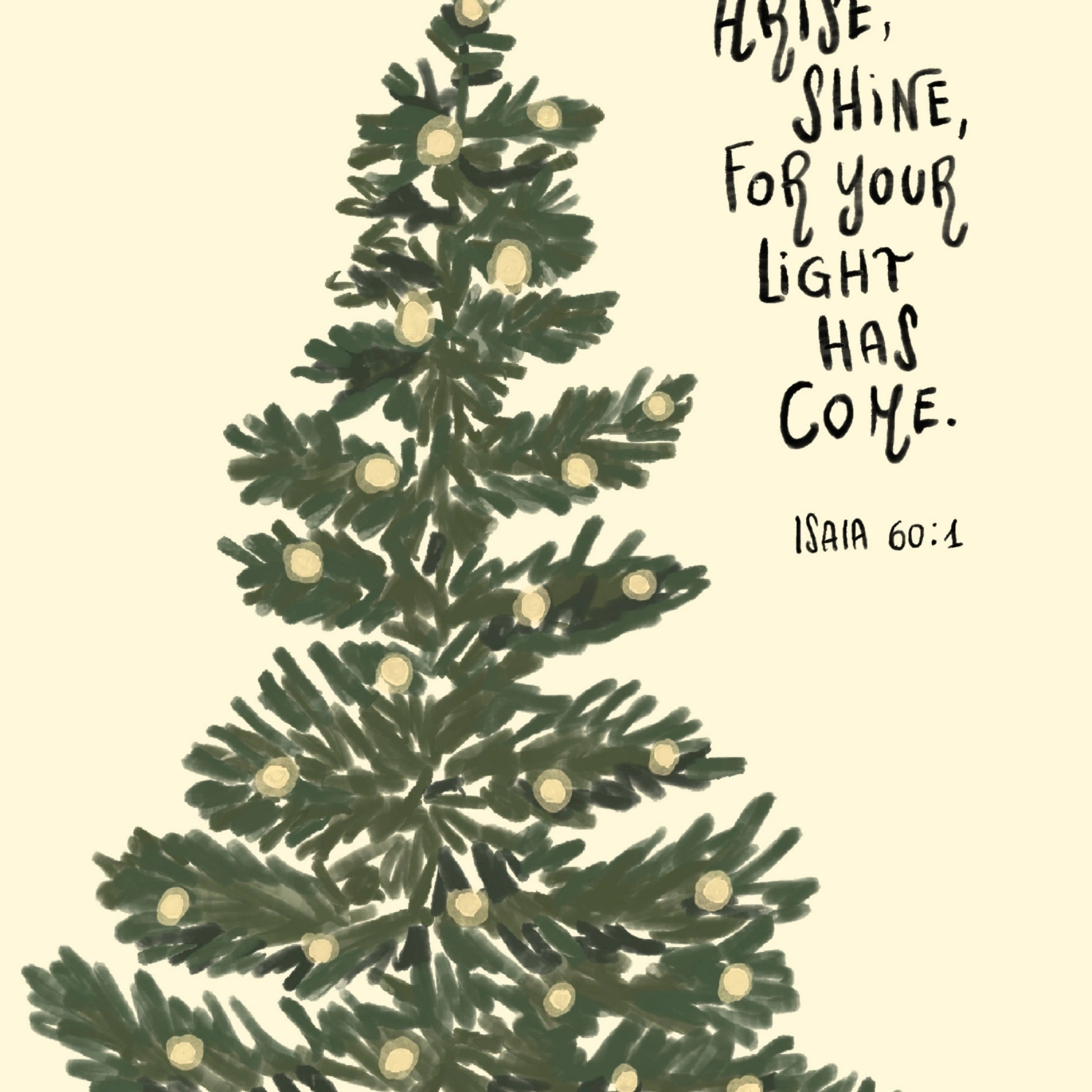 Illustrazione dell'albero dei versetti della Bibbia