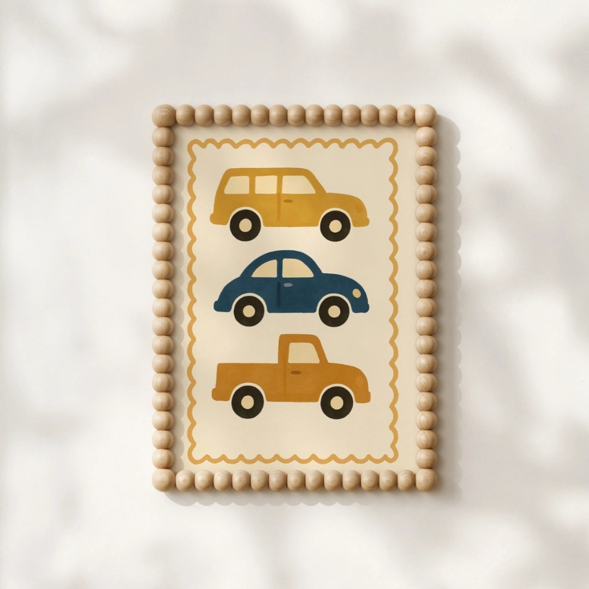 Car Nursery Wall Art, Boys Room Decor