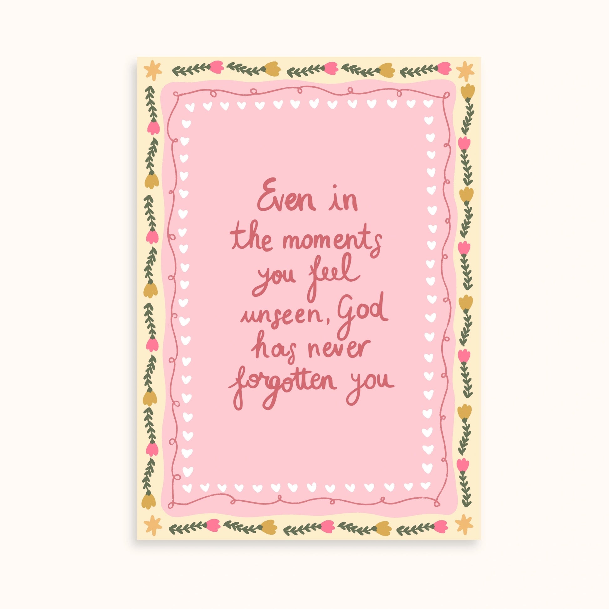 Pink Christian Wall Art Set of 2