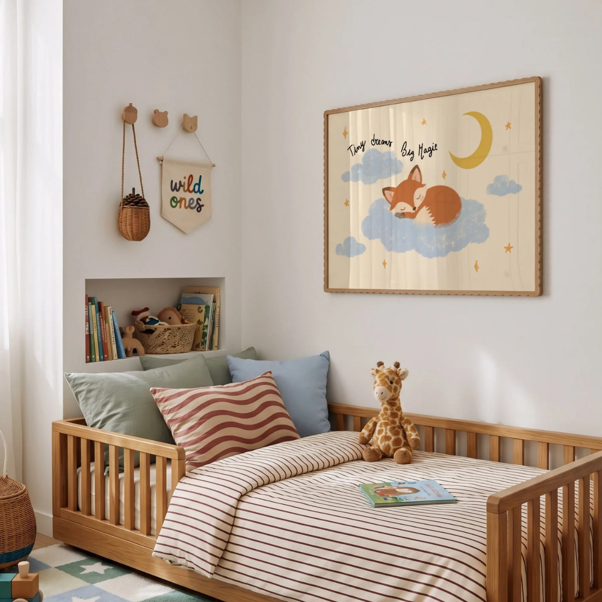 Tiny Dreams Big Magic – Nursery & Kids Wall Art